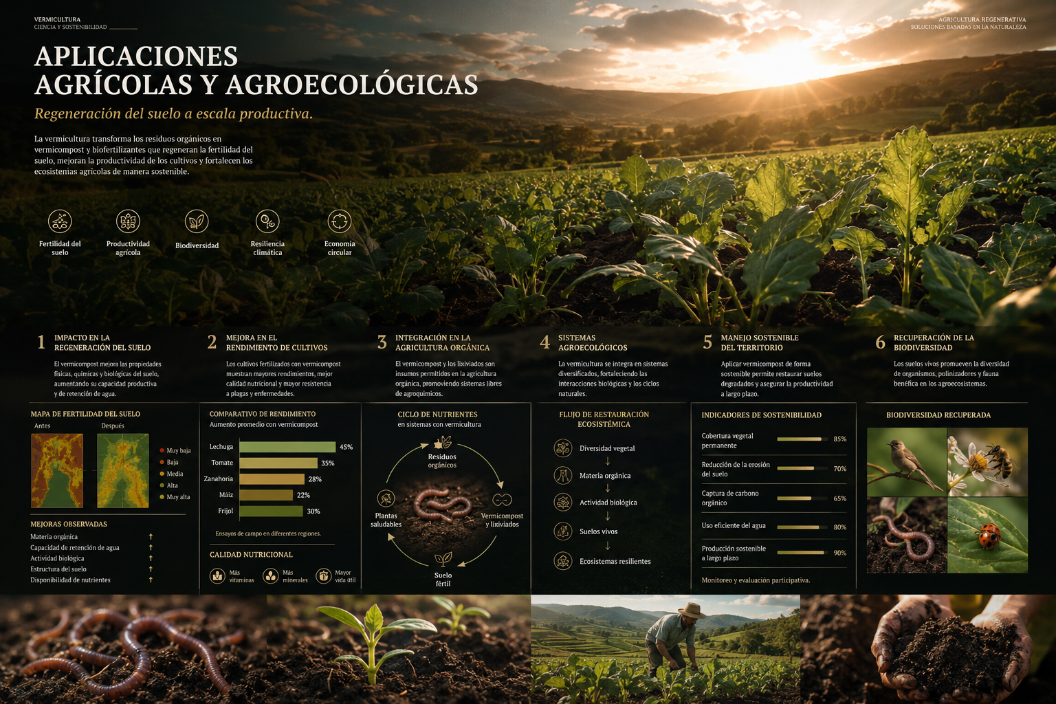 APLICACIONES AGRÍCOLAS Y AGROECOLÓGICAS