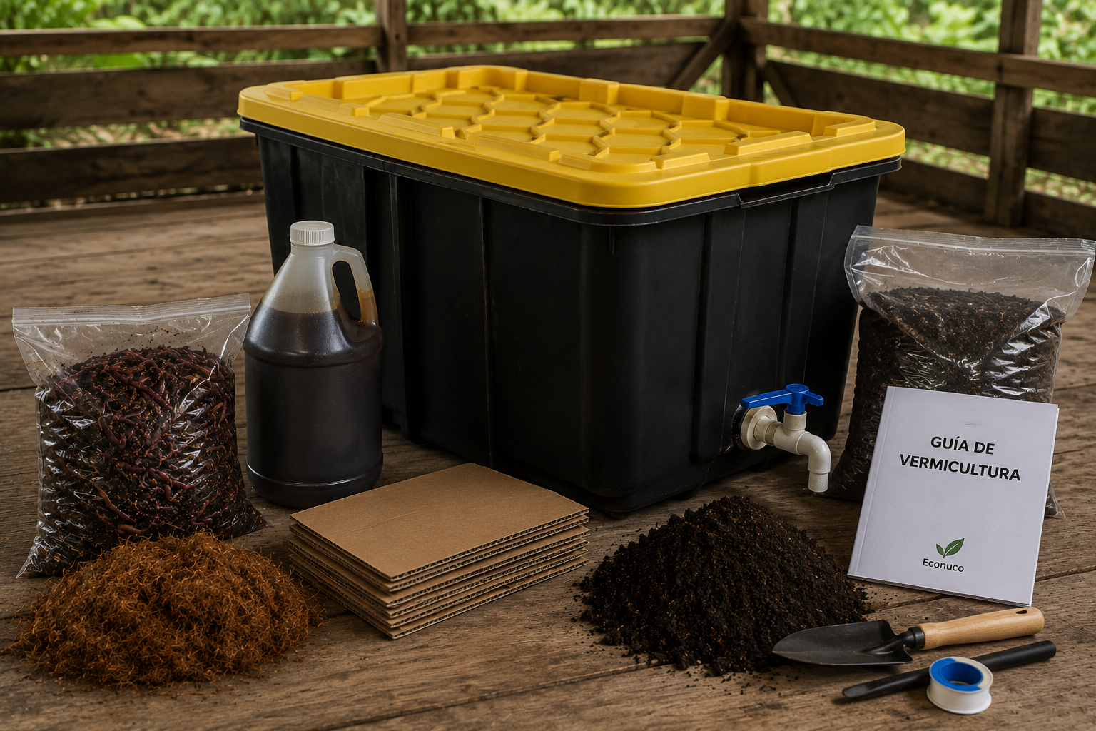 Kit de Lombricultura para Principiantes